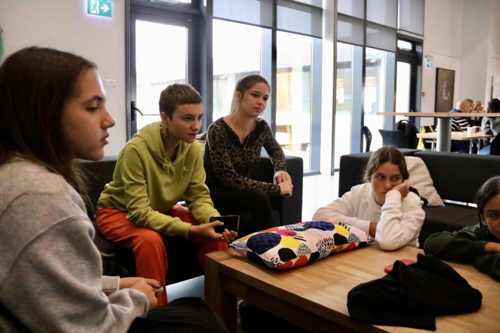 Erasmus nemendur mynd Sigurbjörg Ingvarsdóttir