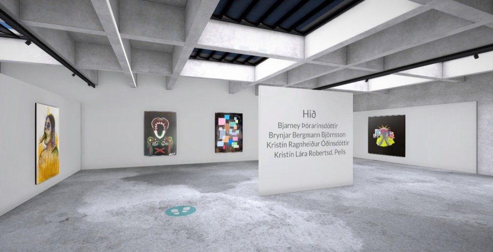 Skjáskot af sýningu