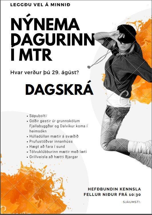 Nýnemadagurinn í MTR