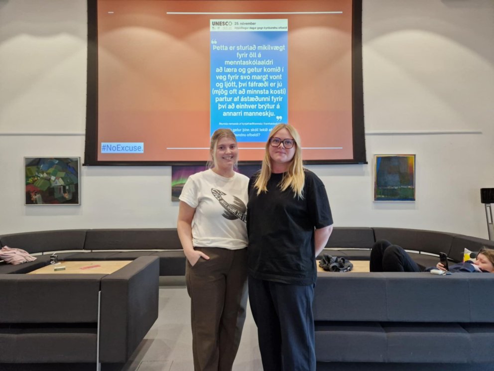 Ída og Erla Hrönn frá Aflinu mynd ÞH