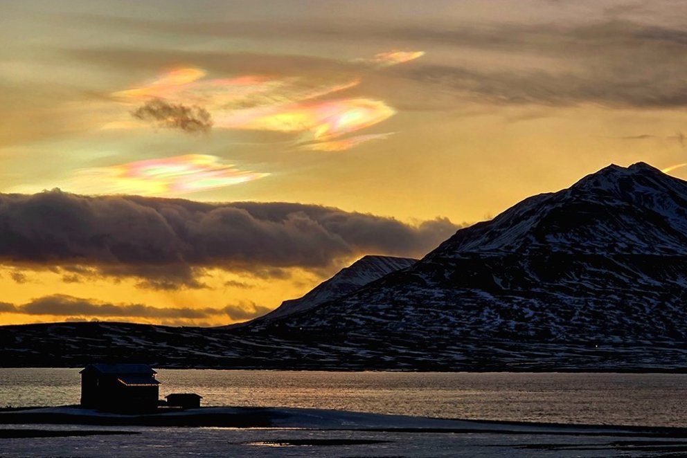 Glitský yfir Eyjafirði mynd GK