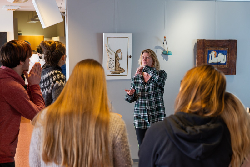 Listamaður mánaðarins mynd GK