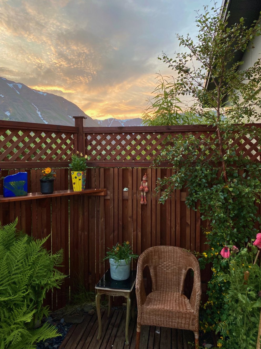 Í Ólafsfirði. Lára Stefánsdóttir