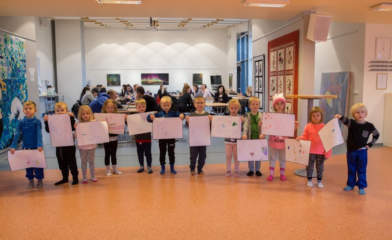 Nemendur Tröllahóls mynd GK