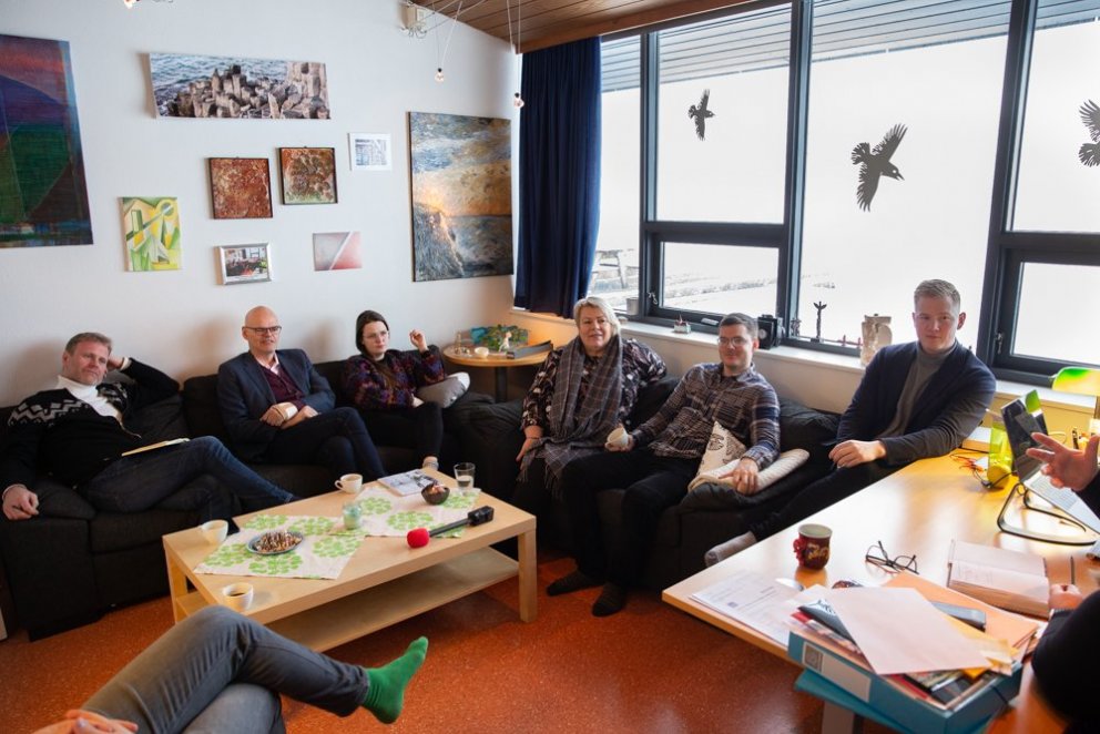 Þingflokkur VG mynd GK