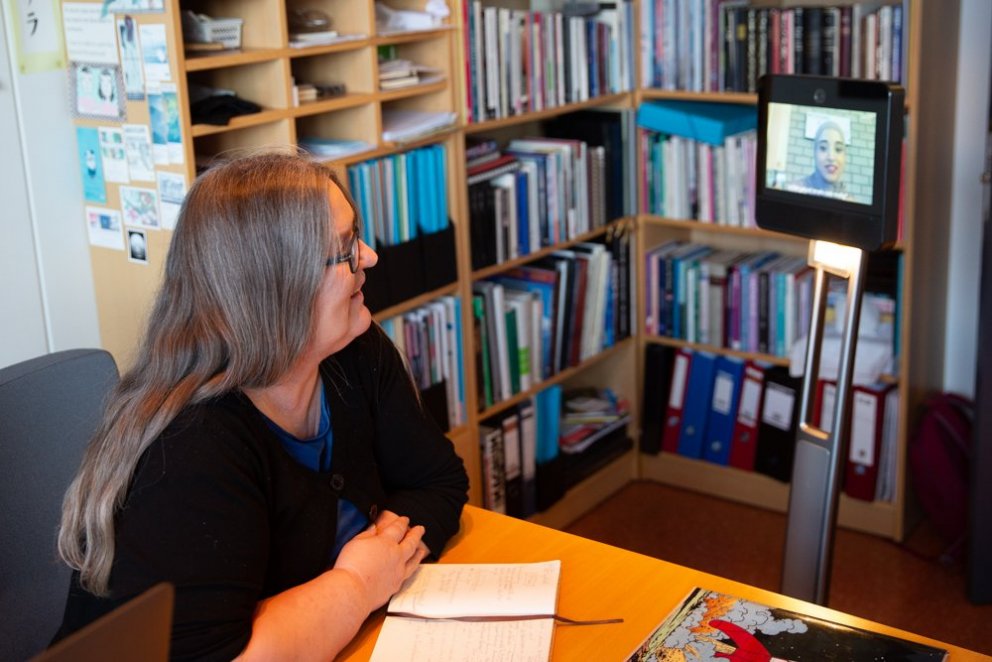 Lára í beinni, mynd GK