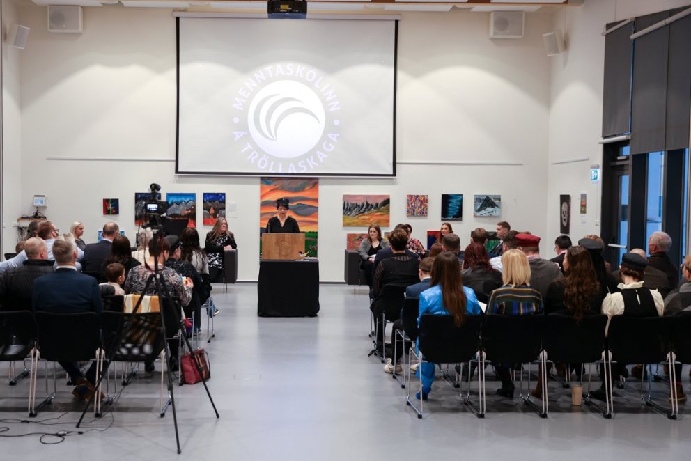 Haustútskrift mynd GK