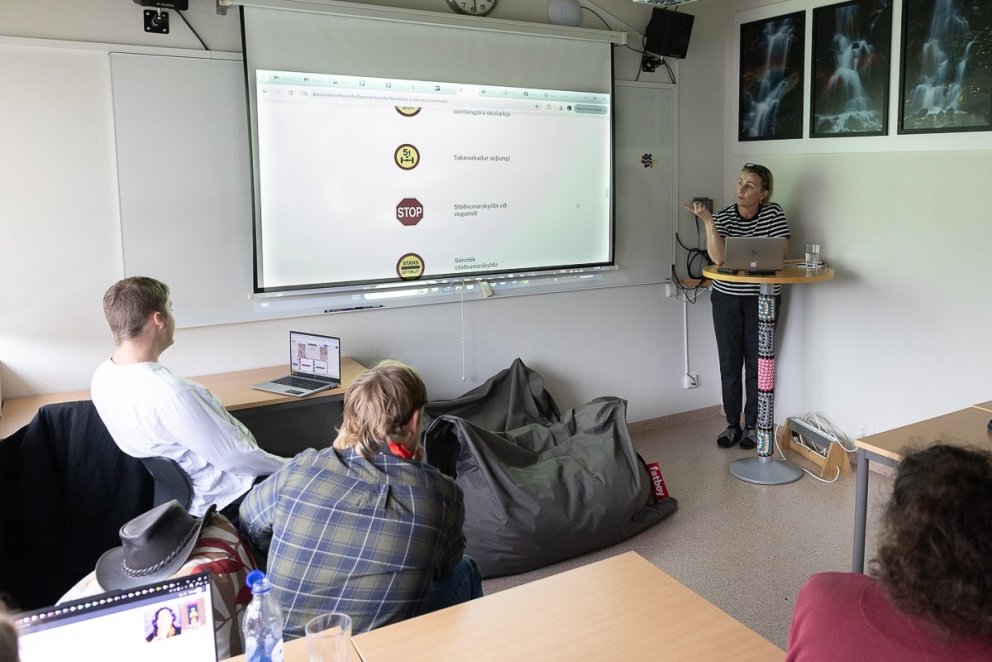 Undirbúningur fyrir ökunám mynd GK