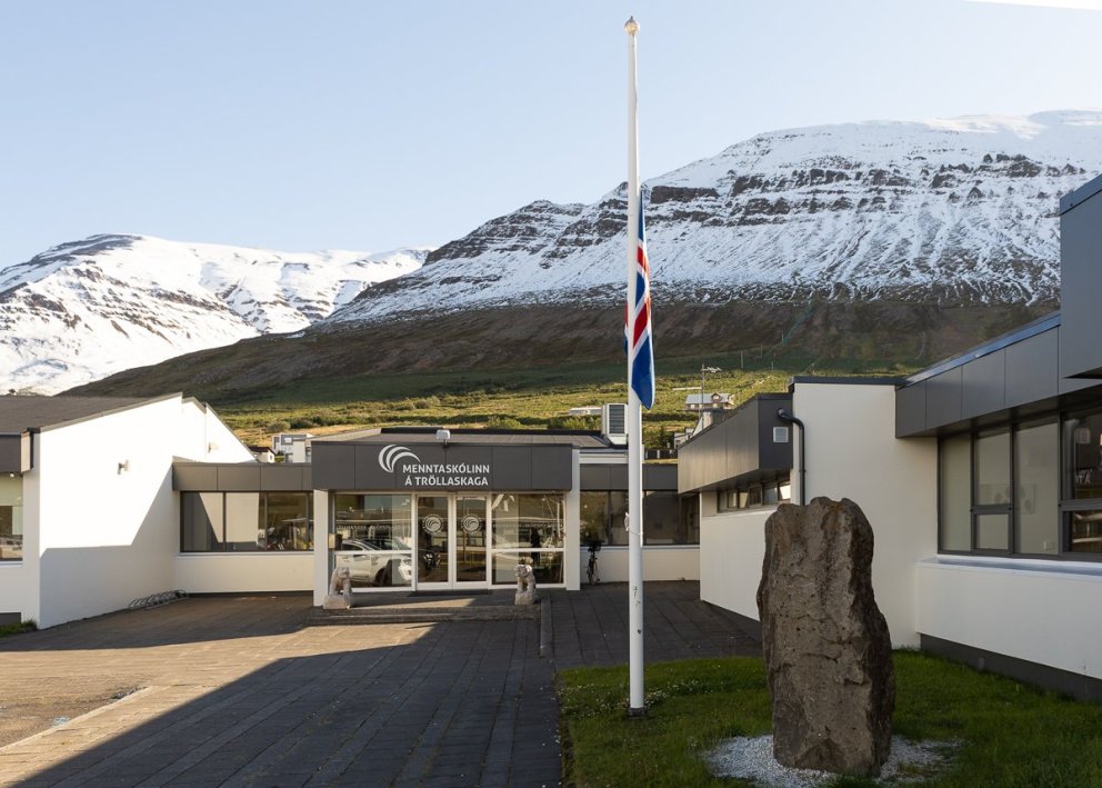 Menntaskólinn á Tröllaskaga mynd GK