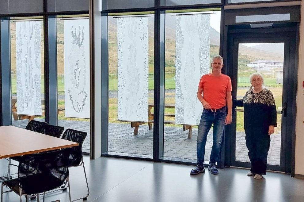 Pia og Þórarinn mynd Kristján Jóhannsson