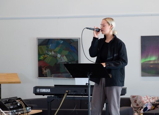 Ronja Helgadóttir. 
Ljósm. GK.