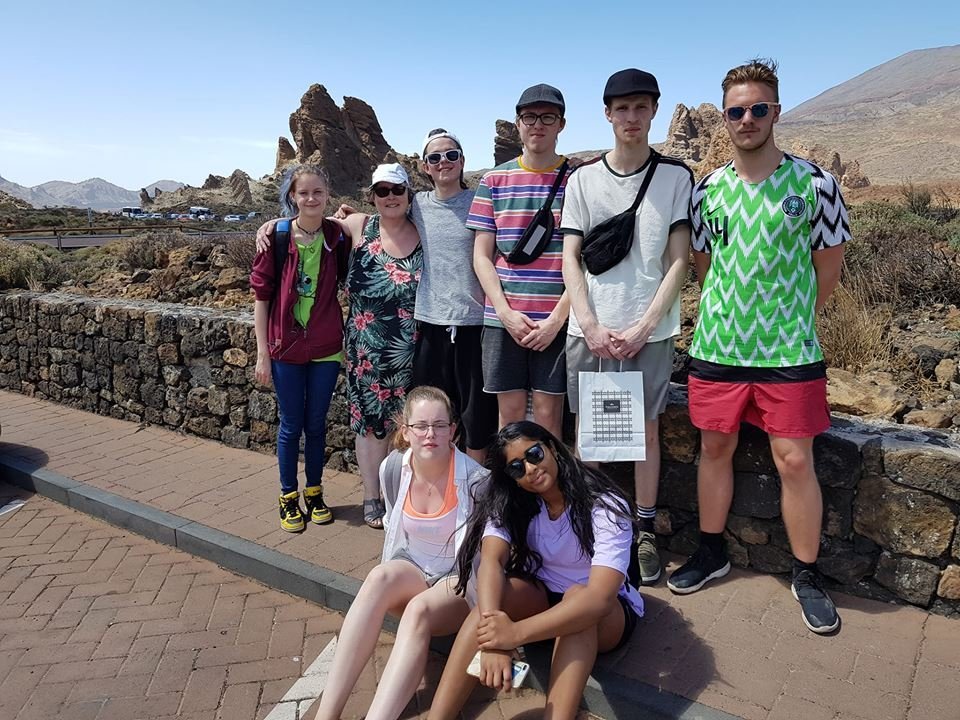 Nemendur á Tenerife