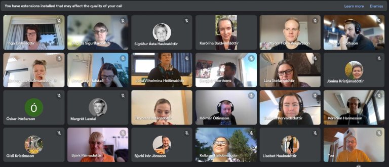 Kennarafundi var stýrt frá Kalamata í Grikklandi að þessu sinni. Þar er Karólína Baldvinsdóttir fund…