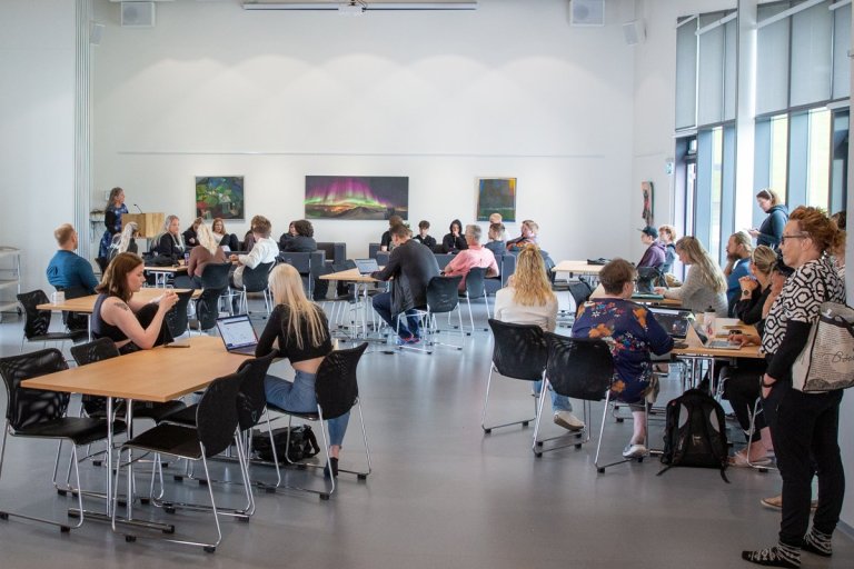 Skólasetning mynd GK