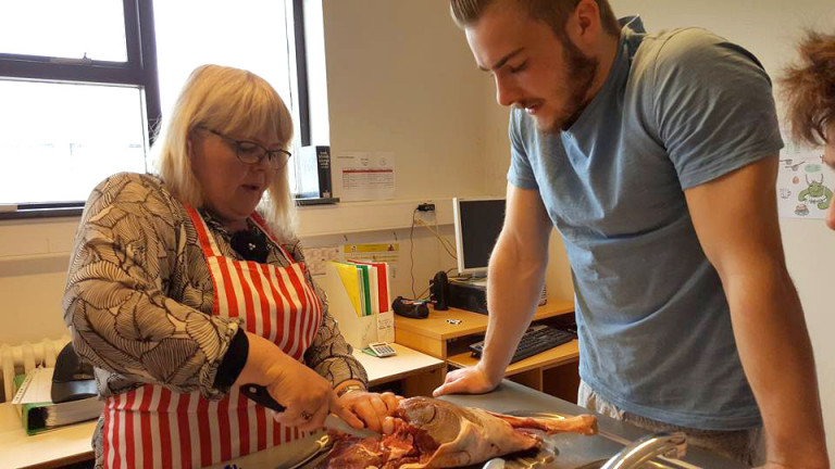 Kvöldverður á Klöru