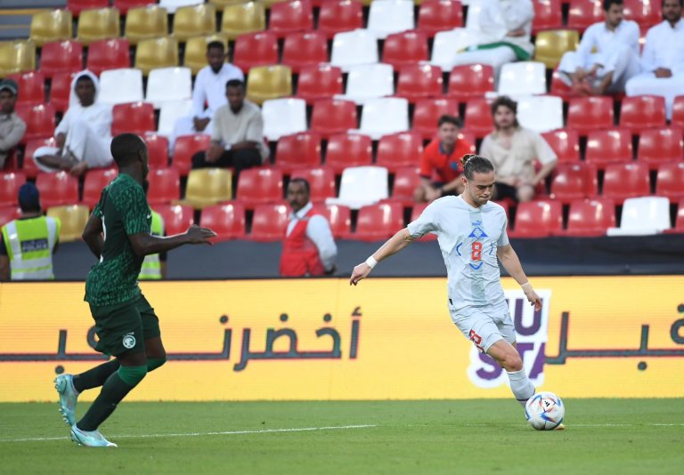 Okkar maður, Viktor Karl í vináttulandsleik gegn Sádí-Arabíu í nóvember í fyrra. Ljósmynd: KSÍ.