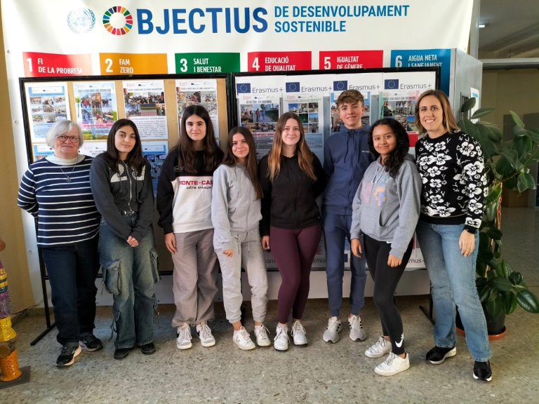 Gjöfult samstarf við skóla á Spáni