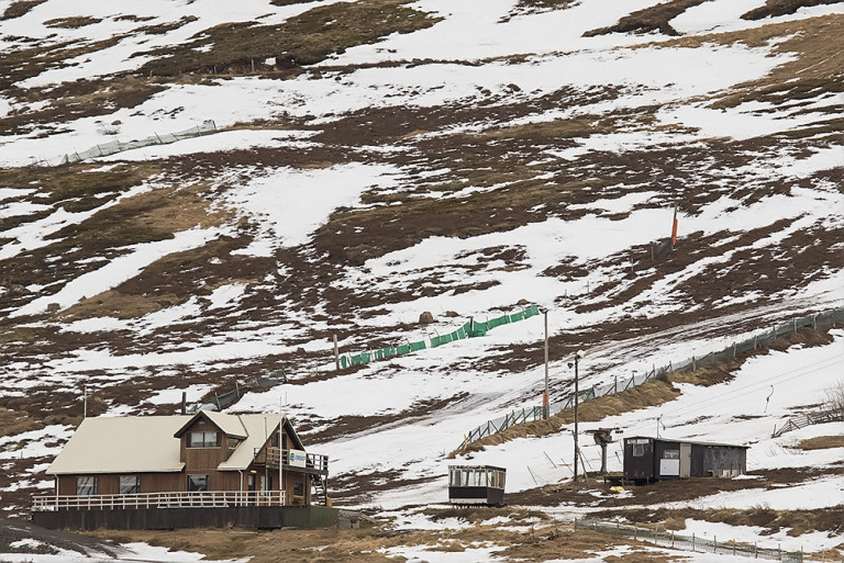 Skíðasvæði mynd GK