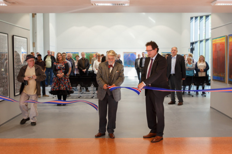 Kristinn og Kristján opna salinn mynd GK