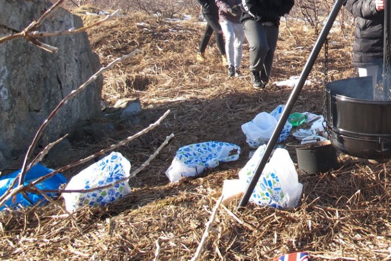 Aðeins fjórðungur með fjölnota poka