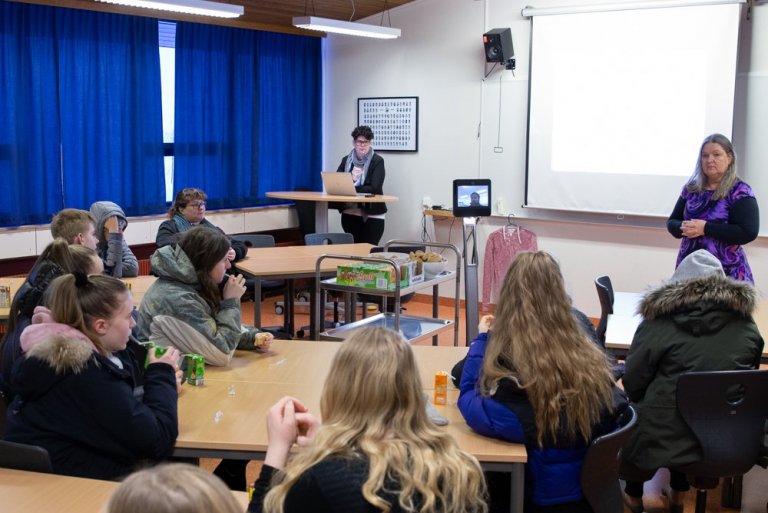 Inga, Bergþór og Lára mynd GK