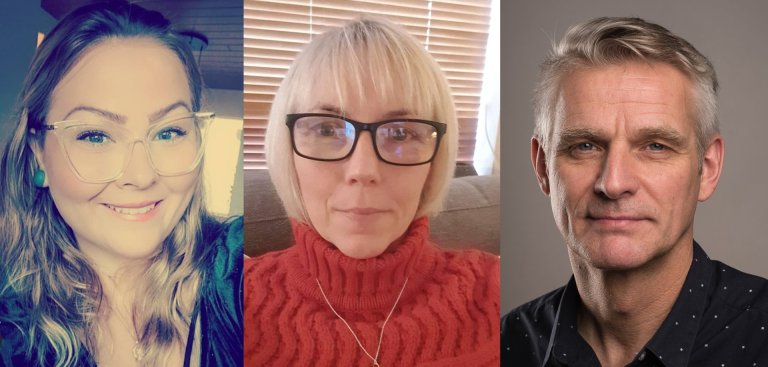 Kolbrún, Margrét og Þórarinn