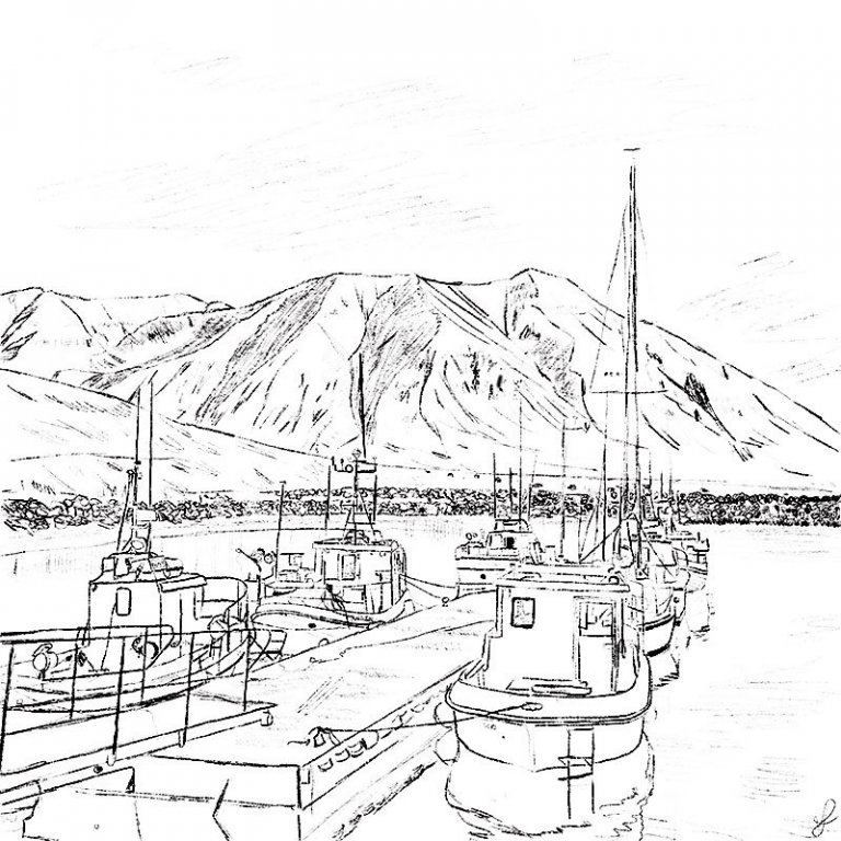 Lára Stefánsdóttir: Smábátabryggja Ólafsfirði