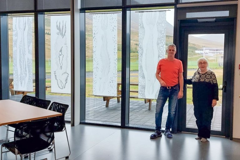 Pia og Þórarinn mynd Kristján Jóhannsson