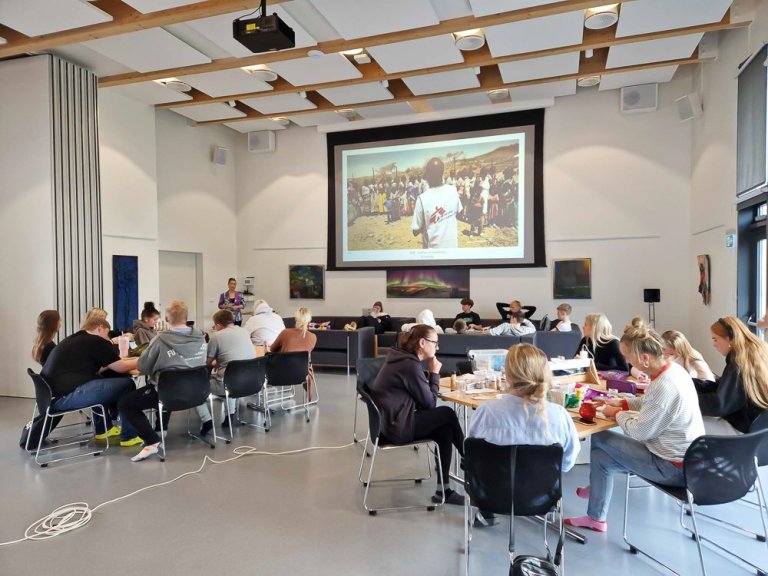 Friðarvika í MTR mynd ÞH