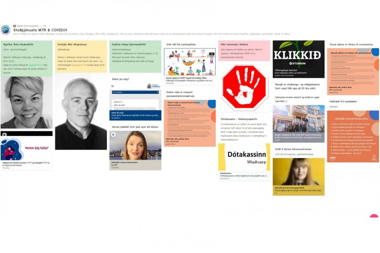 Stoðþjónusta og Covid 19